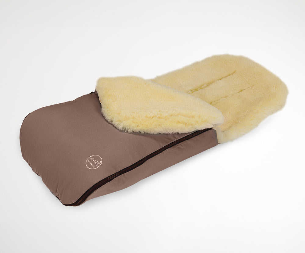 Lambskin footmuff Emil Slim