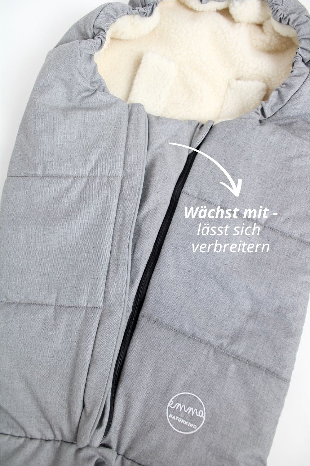 Wollfußsack Emma Set