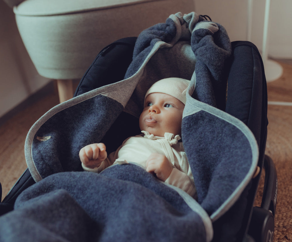 Wrap blanket merino wool