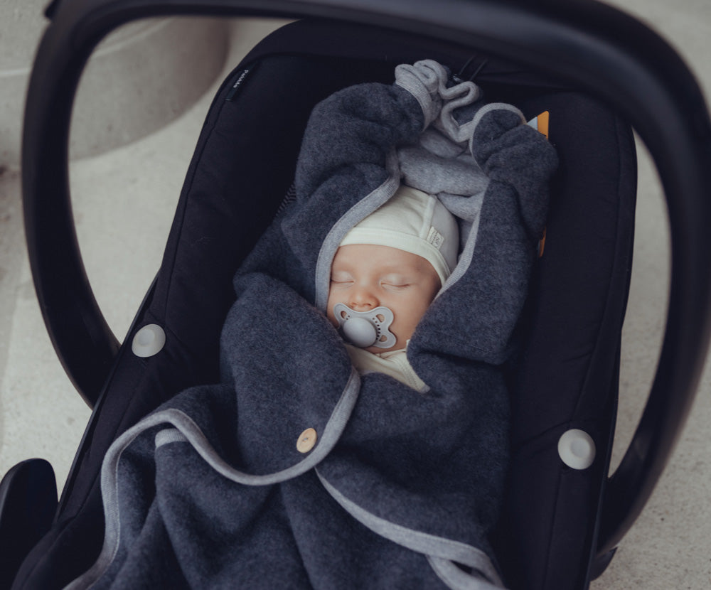 Wrap blanket merino wool