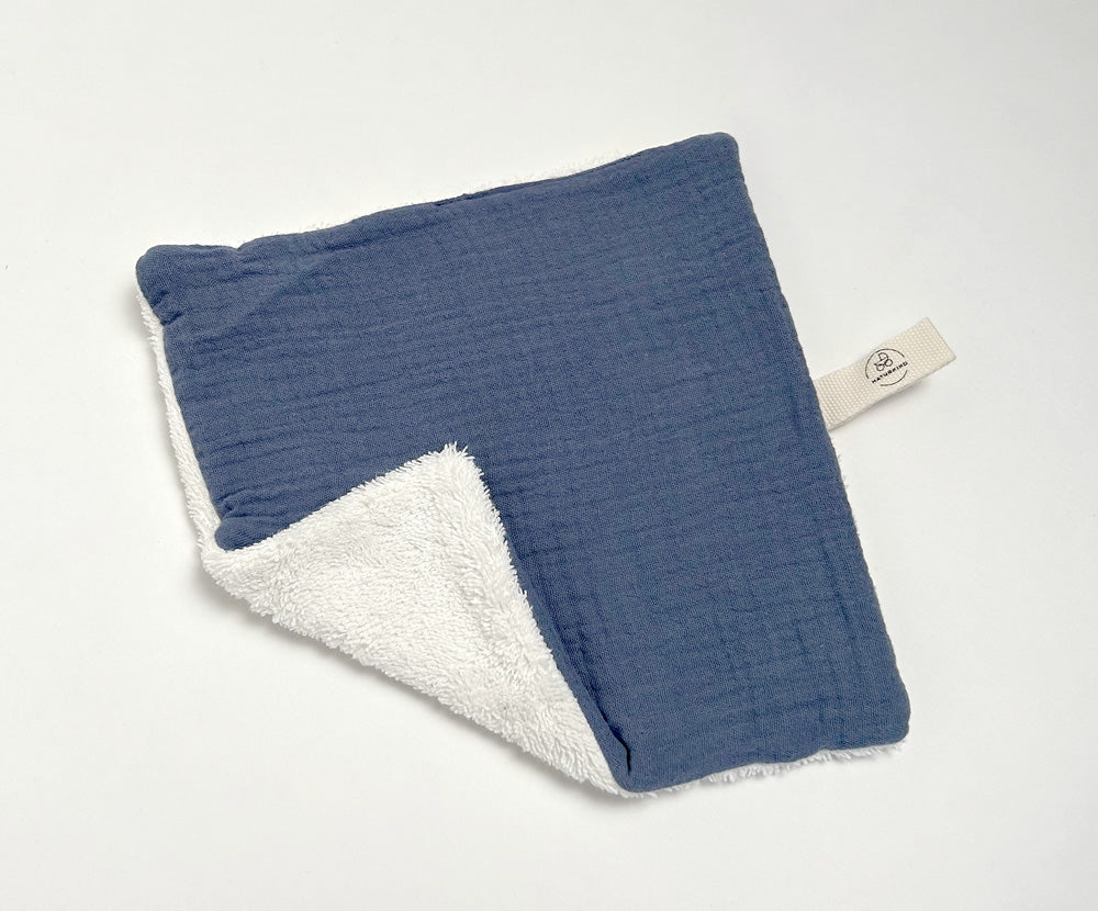 Bio-Musselin Waschlappen 3er Set