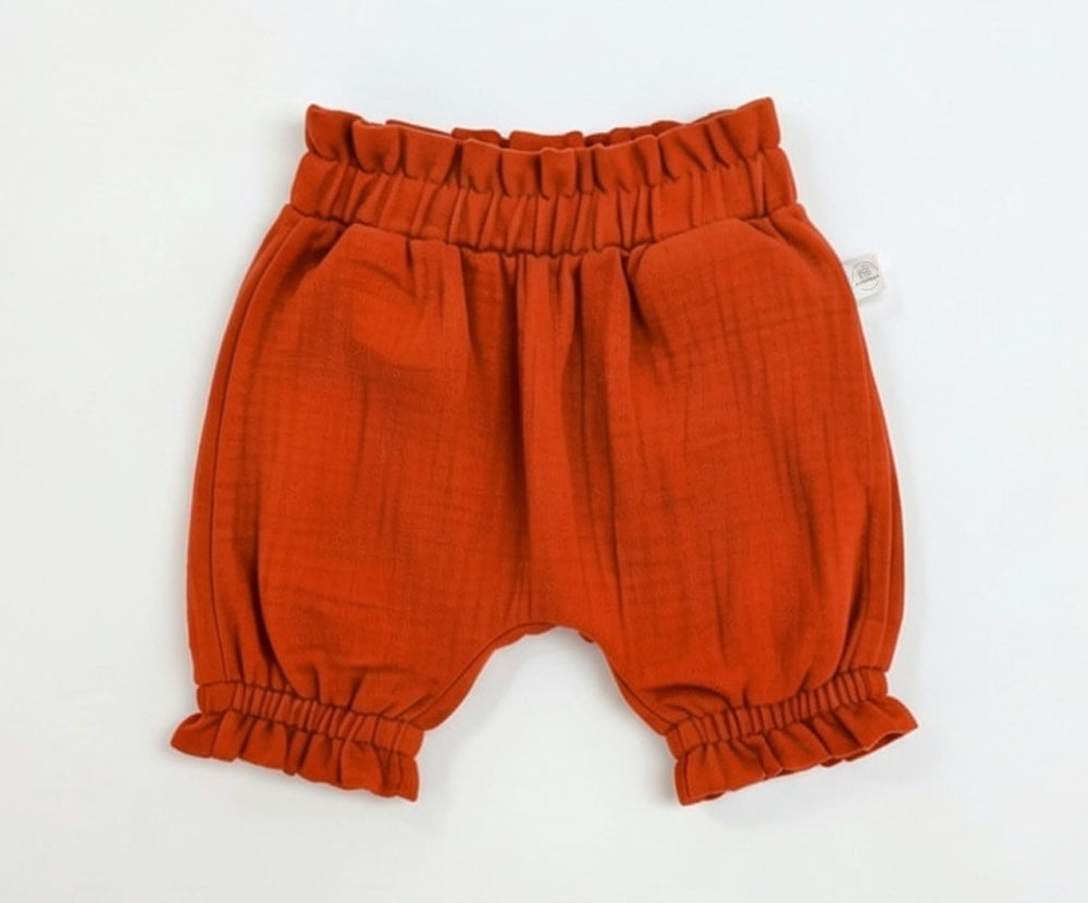 Musselin Shorts, GOTS
