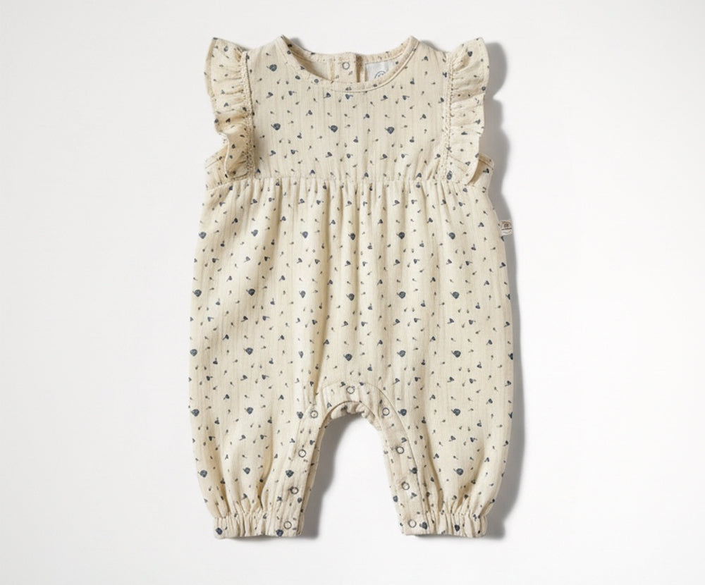Muslin Jumpsuit, GOTS