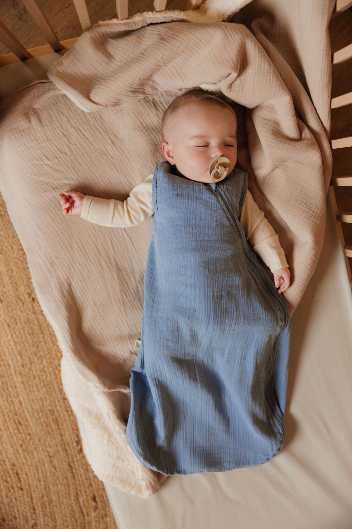 Muslin Summer Sleeping Bag, GOTS