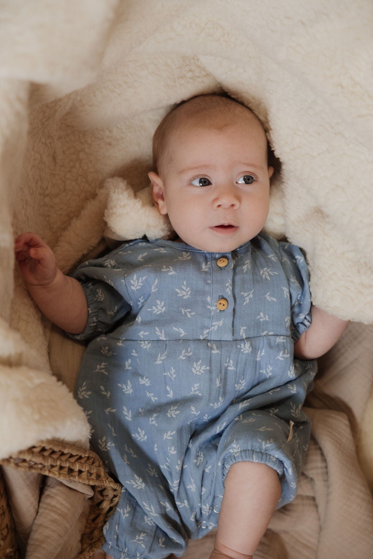 Musselin Sommer-Overall, GOTS