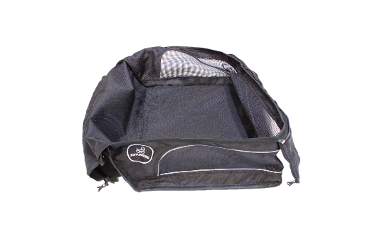 einkaufskorb kinderwagen Einkaufskorb Lux mit Holzplatte