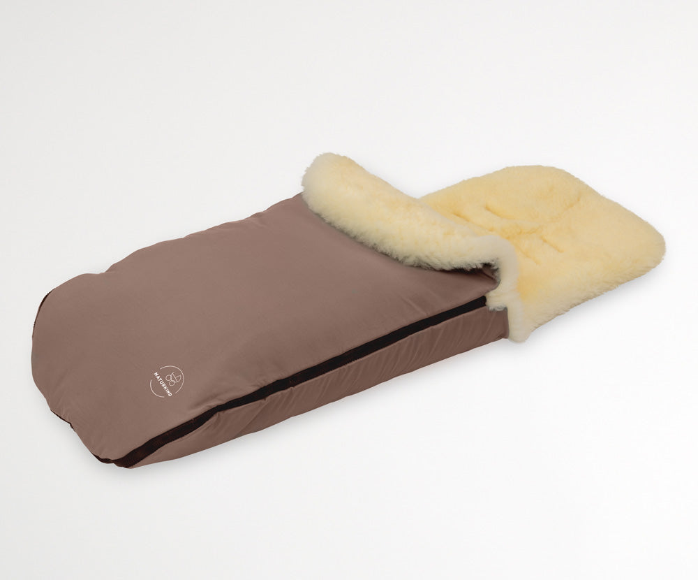 Lammfell Fußsack Emil Slim Set