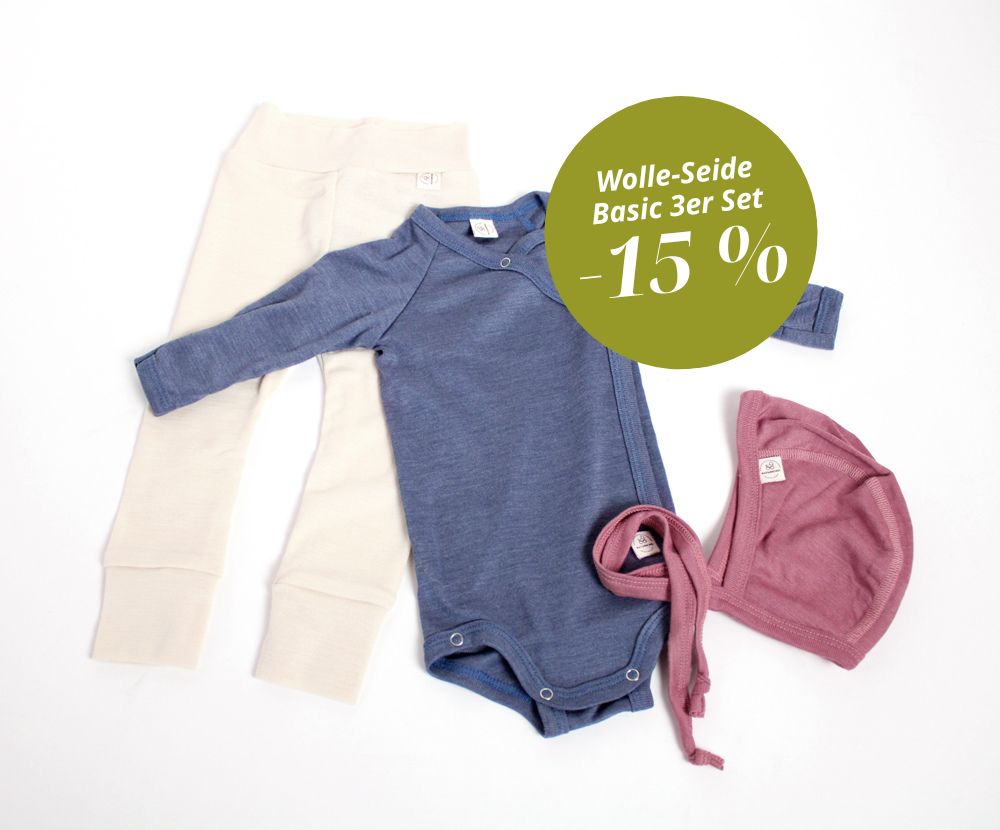 Wolle-Seide Basic 3er Set
