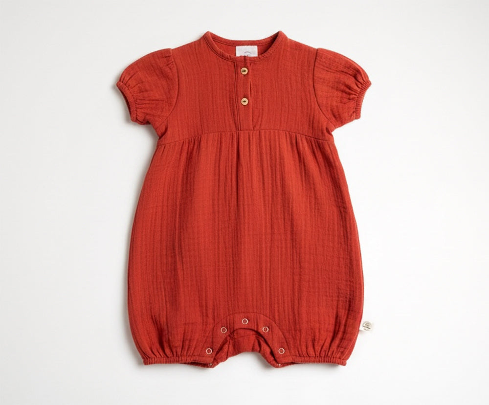 Musselin Sommer-Overall, GOTS