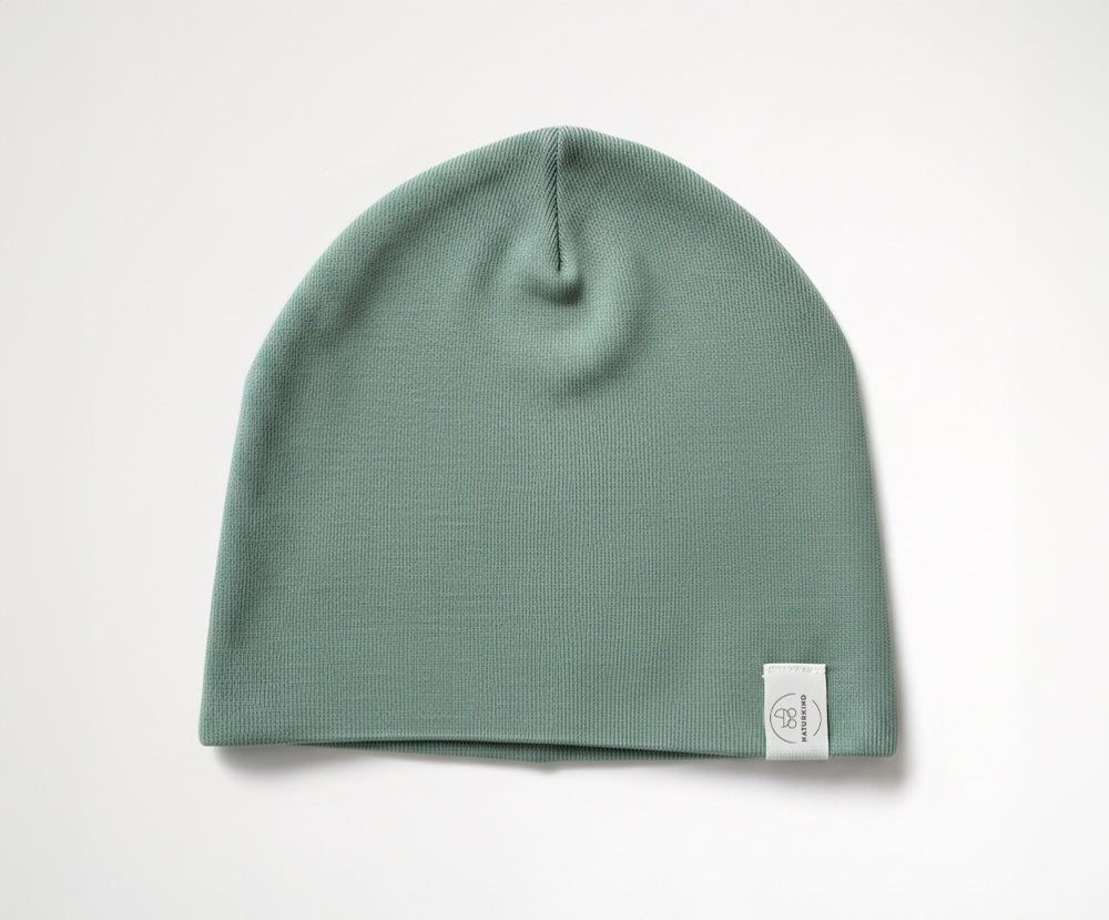 Wool & silk baby hat