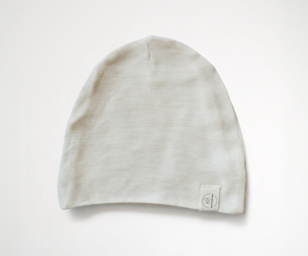 Wool & silk baby hat