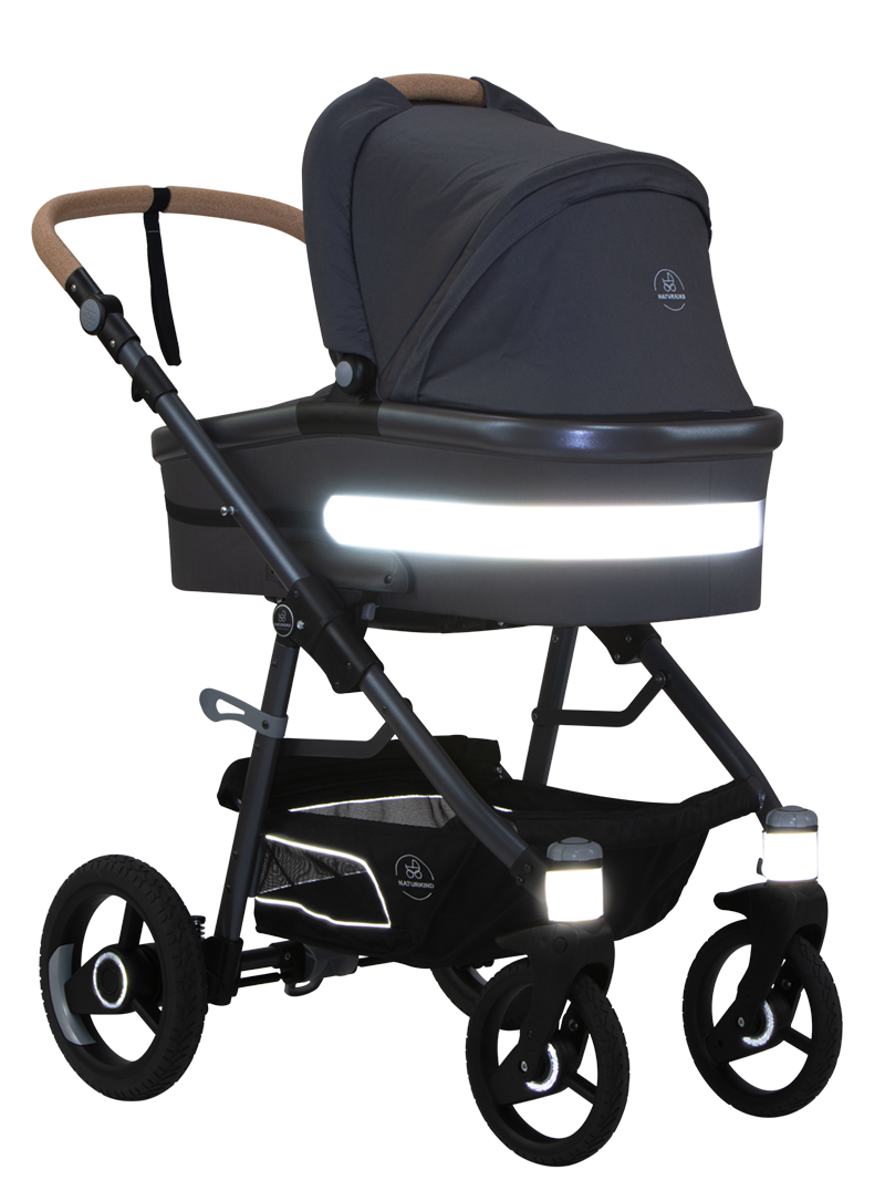 Reflektor Anhänger für Jacke, Babytrage, Kinderwagen und Rucksäcke