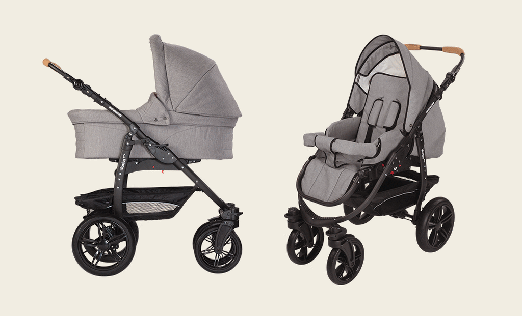 Space-saving stroller Varius Pro in different colors
